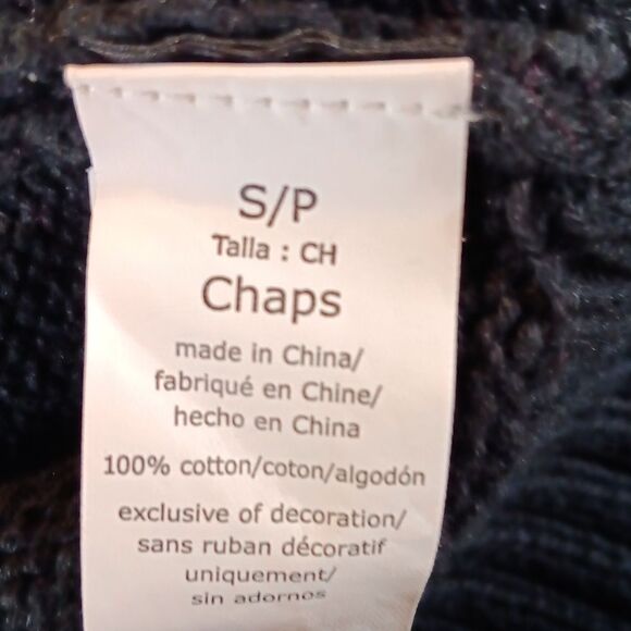 Chaps Cotton Zippered Pullover - Picture 10 of 12
